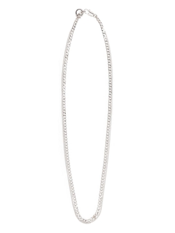 아페쎄 FW24 Minimal Chain necklace MEACCM70680_RAB Silver