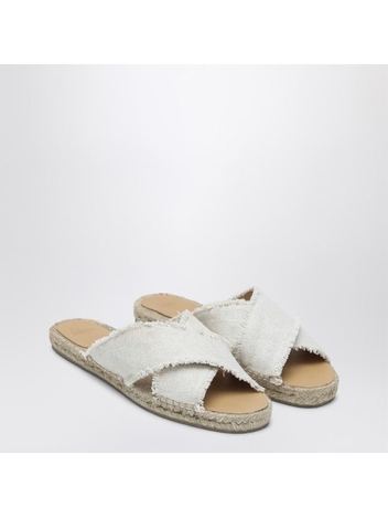 까스따네르 SS25 Castaner White Palmera slip-on 021775LI Metal