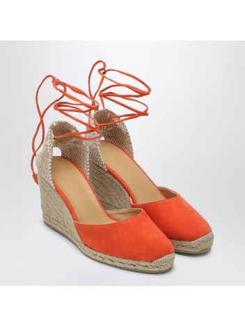 까스따네르 SS25 Castaner Carina 8/007 papaya-coloured espadrilles 021740SU Orange