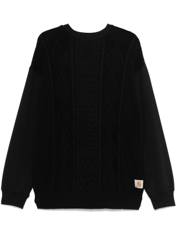 칼하트 FW24 Tridon Sweater I034033 Black