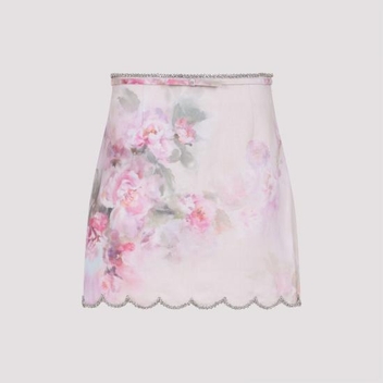 [해외배송] 25SS 짐머만 숏 스커트 2164SR251 PIF PINK FLORAL