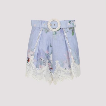 [해외배송] 25SS 짐머만 숏팬츠 1803ARS255 LTBLWCFL LIGHT BLUE FLORAL