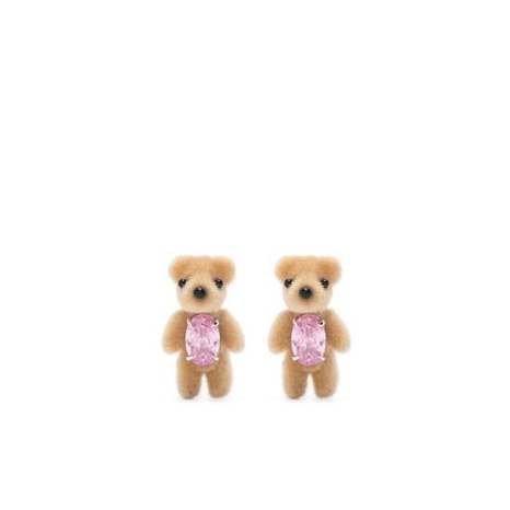 [해외배송] 25SS 위민 이어링 23494PNK00DN2 BROWN PINK