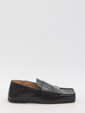 자크뮈스 SS25 Carre loafers  243FO147_4036_990 BLACK