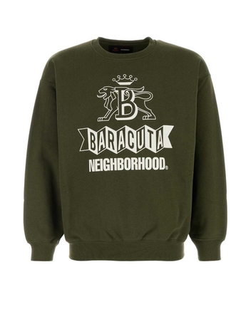 바라쿠타 FW24 BARACUTA ENGLAND SWEATSHIRTS BRFEL0048 8185 Green