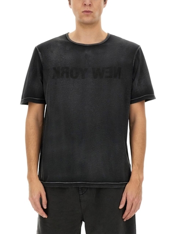 헬무트 랭 SS25 HELMUT LANG T-shirts Short Sleeve O10HM508_001 BLACK