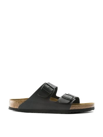 버켄스탁 SS25 Arizona Birko Flor Black Slipper Size S 051793BLACK Black