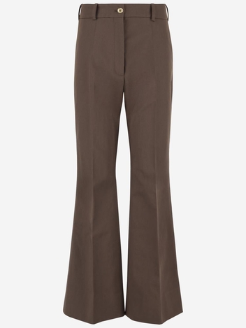 파투 SS25 PATOU Trousers Brown TR0420074808B Brown