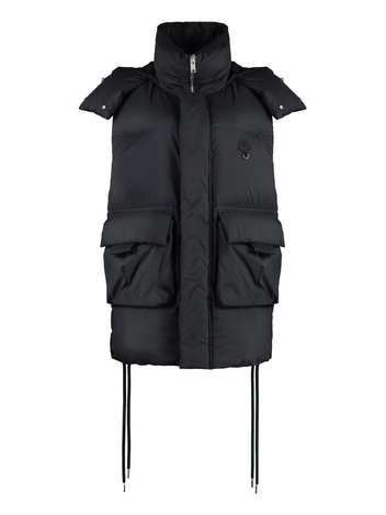 몽클레르 FW24 6 Moncler x WIllow Smith - Sabela hooded bodywarmer J209T1C00001M5093_999 black