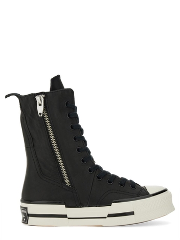 컨버스 SS25 CHUCK 70 PLUS X-HI SNEAKER A08340C_BLACK/BLACK/EGRET BLACK