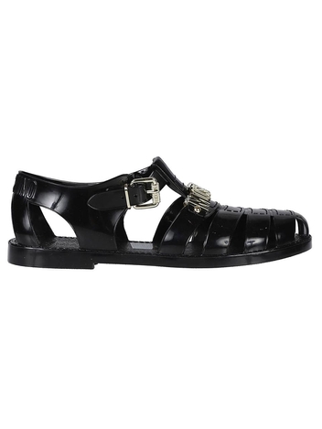 모스키노 SS25 JELLY15 SANDALS MB16501G0M G20 Black