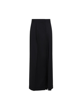 모스키노 SS25 Moschino Long Skirt 251D01160418 Black