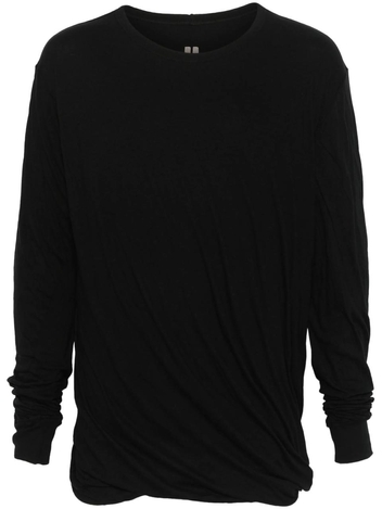 릭오웬스 SS25 Rick Owens T-shirts and Polos Black RU01E5258UC09 Black