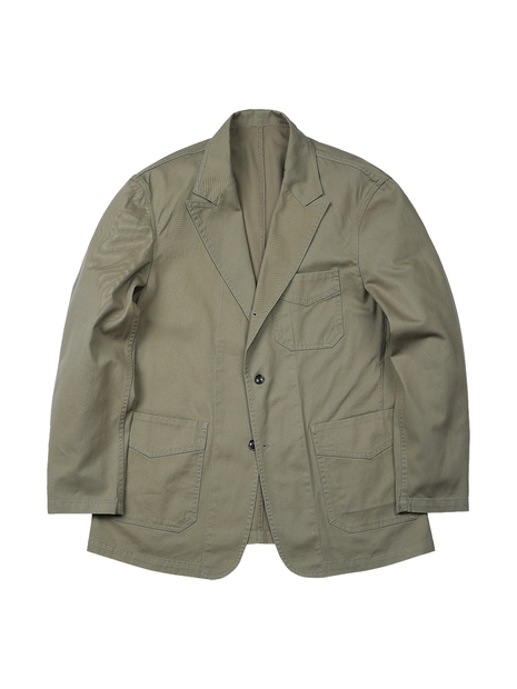 Tura Cotton Washed Jacket (Light Khaki)