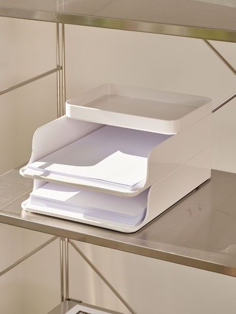 A4 Tray Set_White