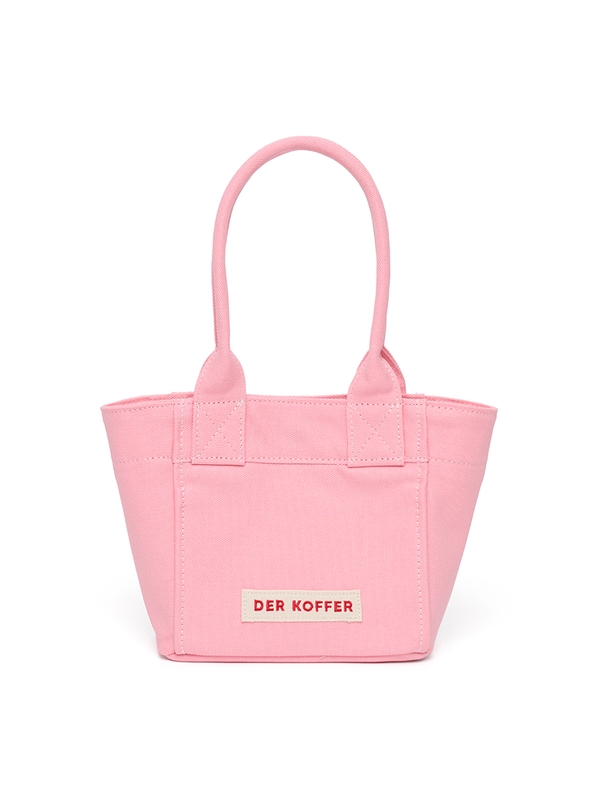 SHOPPER CANVAS MINI [BABY PINK]