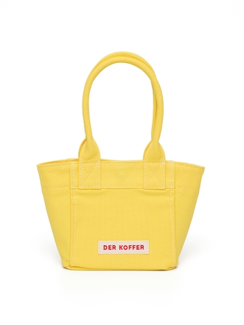 SHOPPER CANVAS MINI [NEON YELLOW]