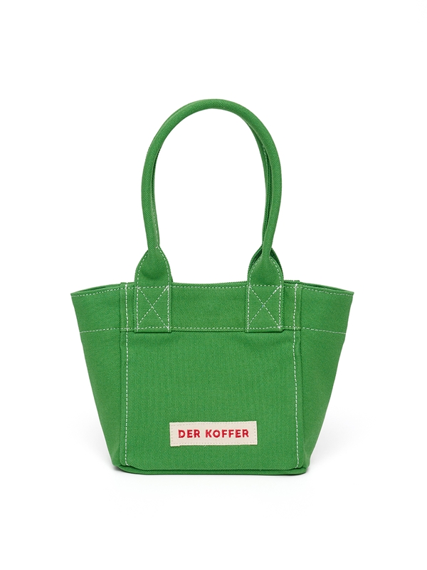 SHOPPER CANVAS MINI [GREEN SPRING]