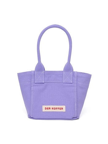 SHOPPER CANVAS MINI [LAVENDER]