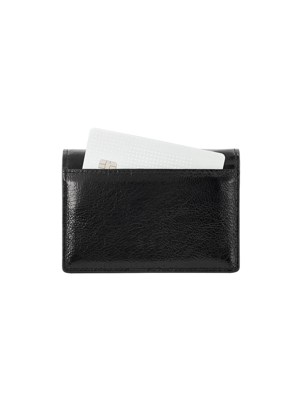 Easypass Amante Card Wallet With Chain Glossy Black