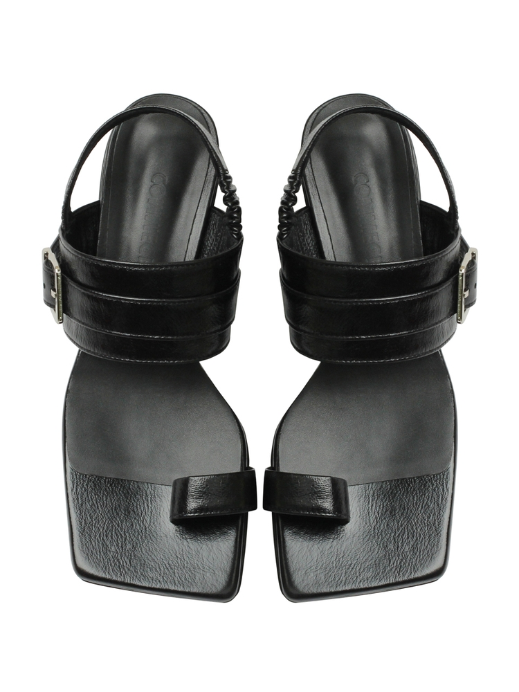 Wide Strap Sandals / CG1046BK