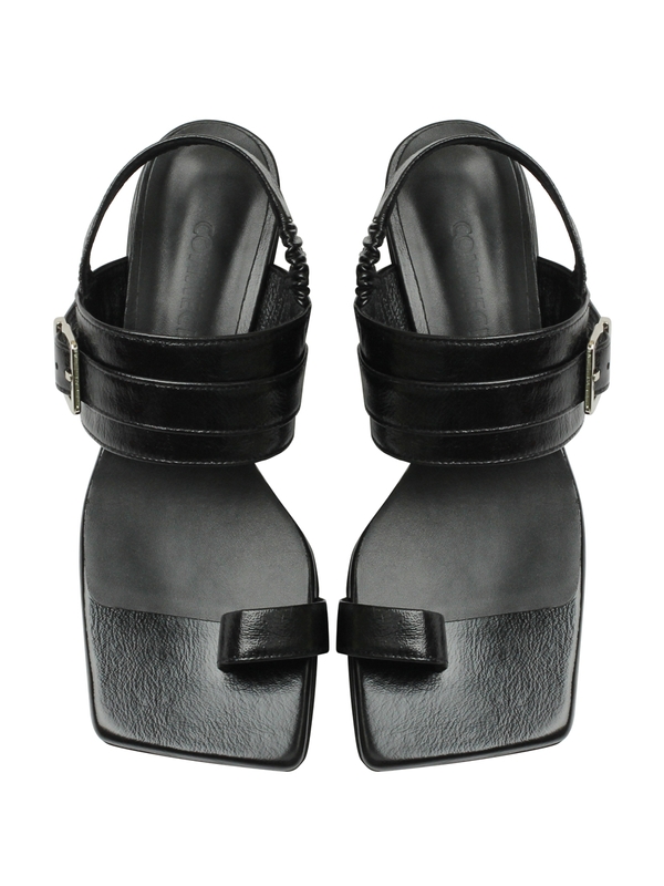 Wide Strap Sandals / CG1046BK