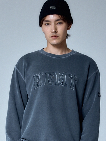 HEMT 피그먼트 맨투맨 (D/Grey)