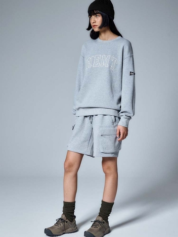 HEMT 카고 스웨트 숏팬츠 (M/Grey)