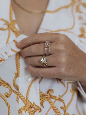 Shining Star Crystal Ring