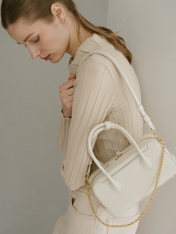Bowling Bag Medium Cream