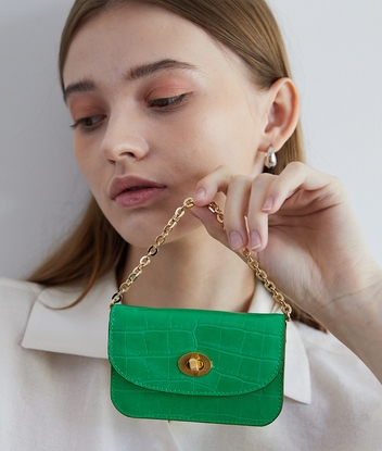 [비키 월렛백_크로커]Vicky Wallet Bag_Croco