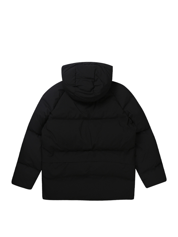 Goose Down Hood Jumper_Black