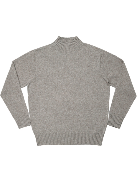 Whole Garment Mock-neck (Brown)