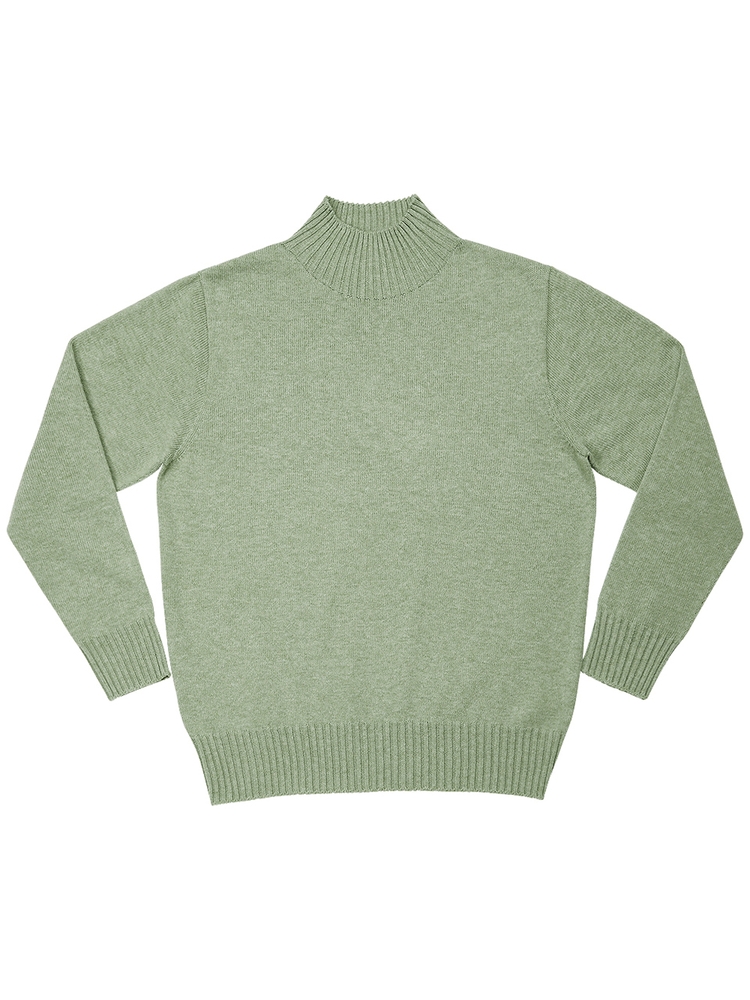 Whole Garment Mock-neck (Green)