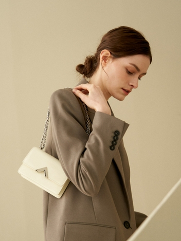Edero micro bag_White Beige