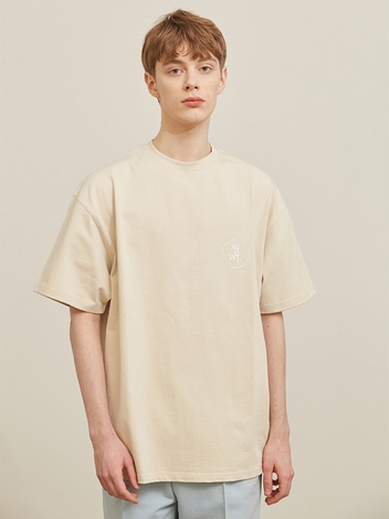 SORTE MINI CIRCLE T-SHIRT BEIGE