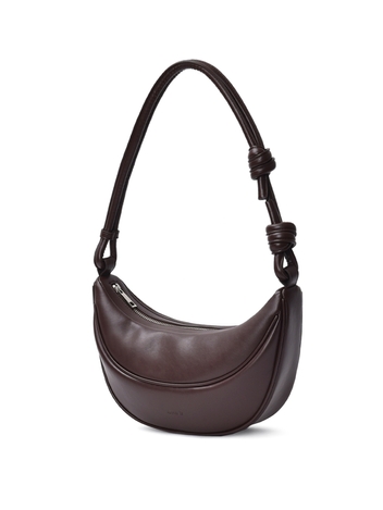 [5/9 예약배송] Bent Rope Bag Chocolate
