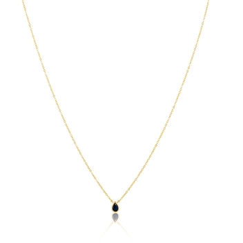 Ines Raindrop Necklace Sapphire