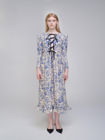YASMINA DRESS WITH SIDE POCKETS
