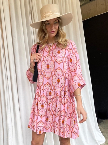Pink Florence Mini Dress