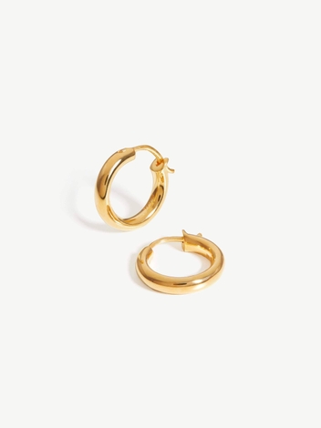 Mini Tunnel Hoop Earrings