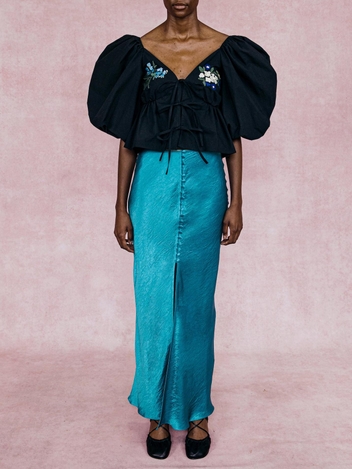 Isidora Blouse With Embroidery - Usd