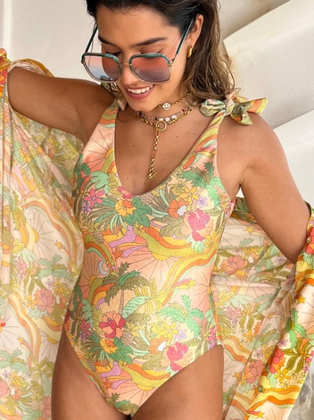 Sunset Tropics Mae Swimsuit