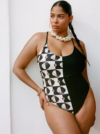 Mono Shell Swimsuit