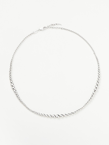 Articulated Beaded Choker | Sterling Silver