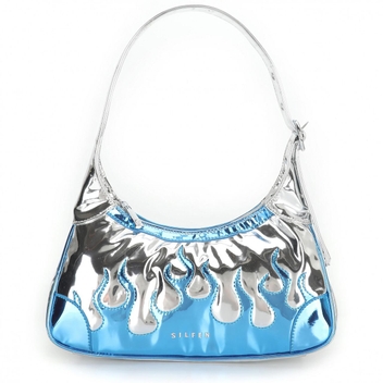 Thora Flame Shine - Silver Blue