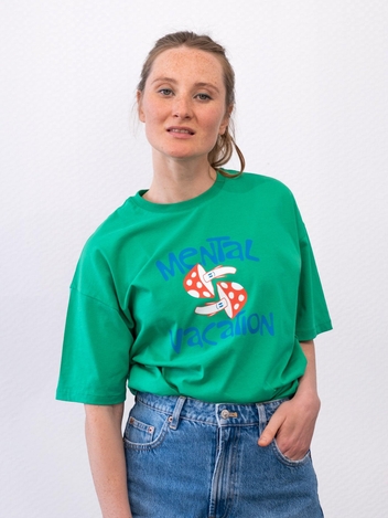 Mental Vacation Oversize T-shirt