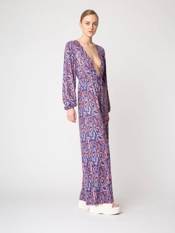 NyomiRS Jumpsuit Burgundy