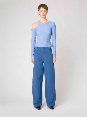 OhanaRS Blouse Blue Iris