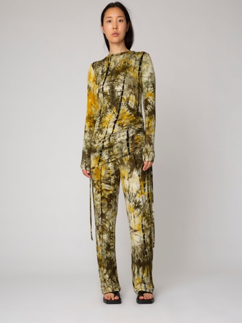 PilarRS Blouse Bronze Green